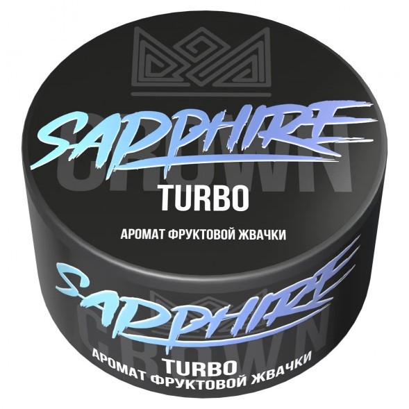 Табак Sapphire Crown - Turbo (Фруктовая Жвачка, 25 грамм) купить в Челябинске