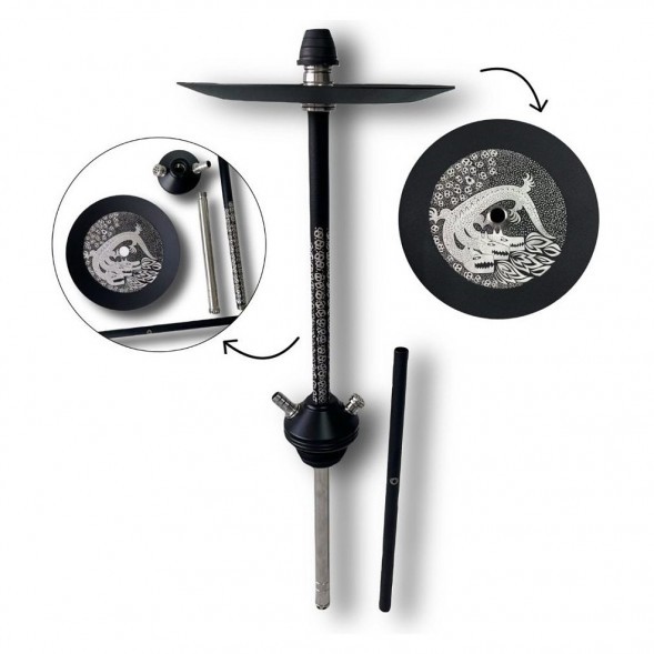 Кальян Tortuga - Флинт Scull (Без Колбы) купить в Челябинске