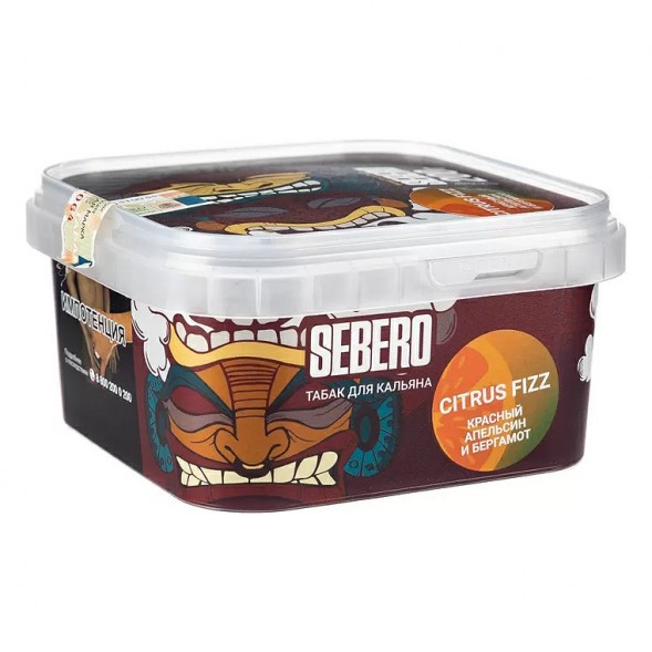 Табак Sebero - Citrus Fizz (Красный Апельсин и Бергамот, 200 грамм) купить в Челябинске