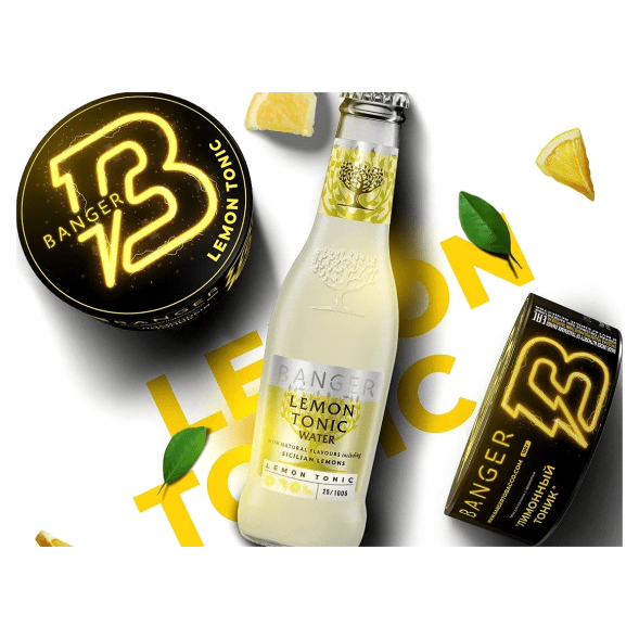 Табак Banger - Lemon Tonik (Лимонный Тоник, 100 грамм) купить в Челябинске