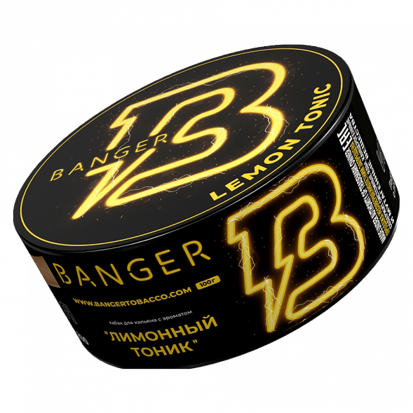 Табак Banger - Lemon Tonik (Лимонный Тоник, 100 грамм) купить в Челябинске