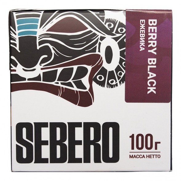 Табак Sebero - Berry Black (Ежевика, 100 грамм) купить в Челябинске