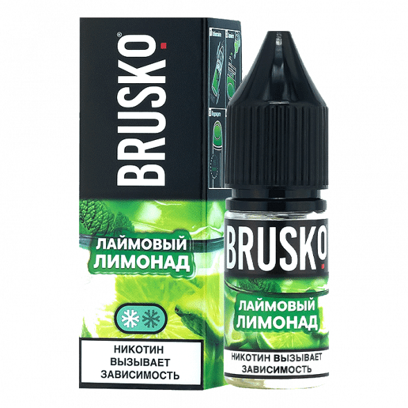 Жидкость Brusko Salt - Лаймовый Лимонад (10 мл, 2 мг) купить в Челябинске