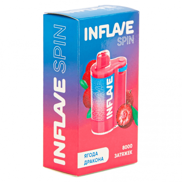 INFLAVE SPIN - Ягода Дракона (8000 затяжек) купить в Челябинске