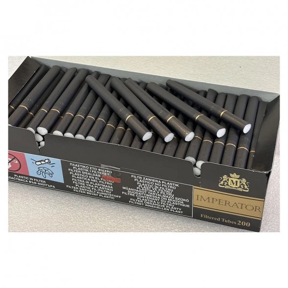 Гильзы сигаретные Imperator - Black (84х20 мм, 200 шт.) купить в Челябинске