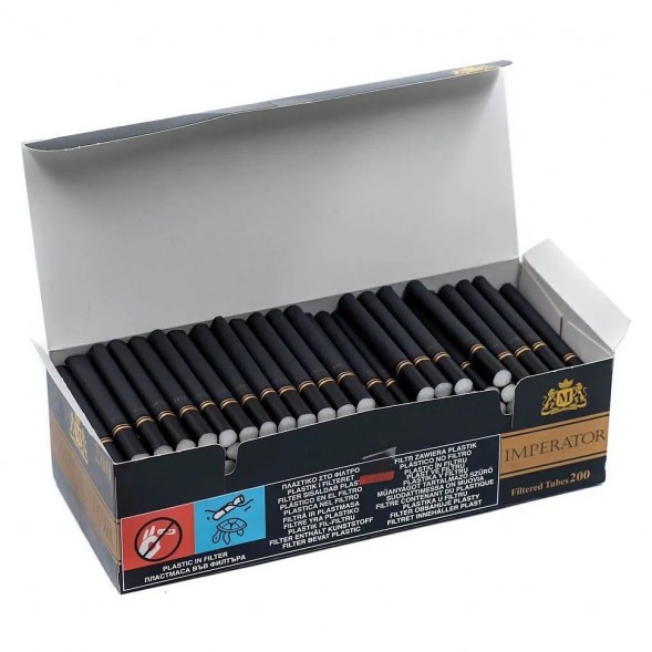 Гильзы сигаретные Imperator - Black (84х20 мм, 200 шт.) купить в Челябинске