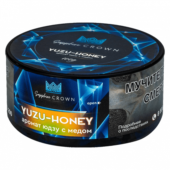 Табак Sapphire Crown - Yuzu-Honey (Юдзу с Мёдом, 25 грамм) купить в Челябинске