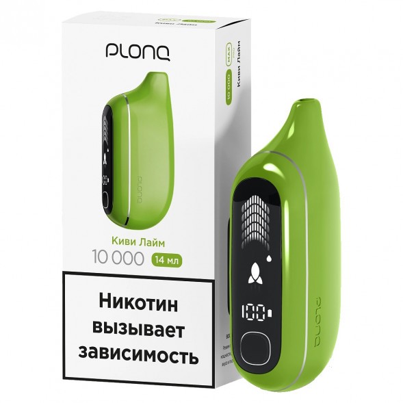 PLONQ MAX PRO - Киви Лайм (10000 затяжек) купить в Челябинске
