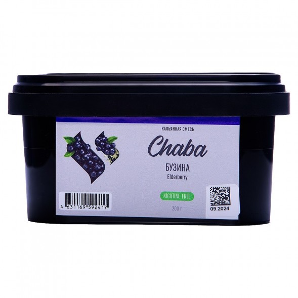 Смесь Chaba - Elderberry (Бузина, 200 грамм, Без никотина) купить в Челябинске