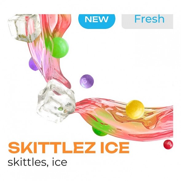 Табак Element Воздух - Skittlez Ice NEW (Ледяной Скитлз, 25 грамм) купить в Челябинске