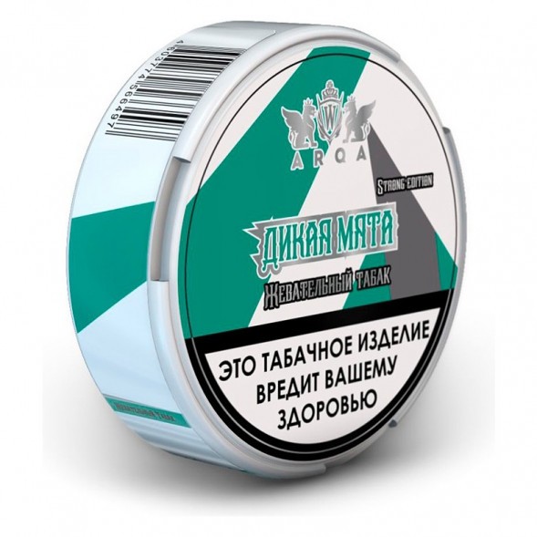 Табак жевательный ARQ Tobacco - Дикая Мята (16 грамм) купить в Челябинске