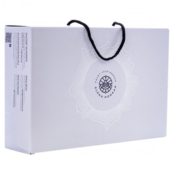 Кальян Alpha Hookah - ORO Light Black (без колбы) купить в Челябинске