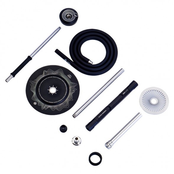 Кальян Alpha Hookah - ORO Light Black (без колбы) купить в Челябинске