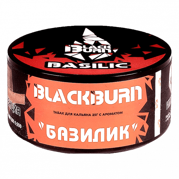Табак BlackBurn - Basilic (Базилик, 25 грамм) купить в Челябинске
