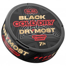 Табак жевательный DryMost - Black Cold Dry Slim (12 грамм)