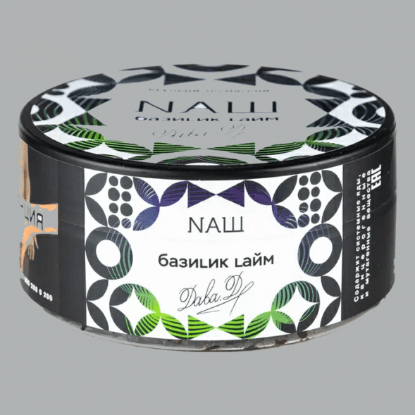 Табак NАШ - Базилик Лайм (200 грамм) купить в Челябинске