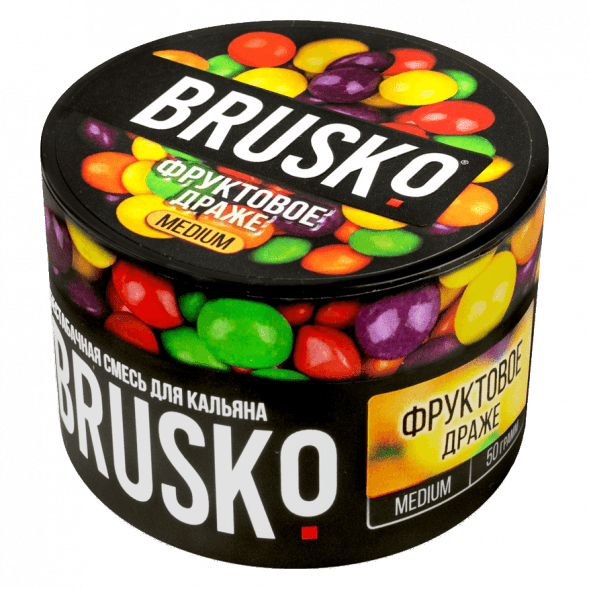 Смесь Brusko Medium - Фруктовое Драже (50 грамм) купить в Челябинске