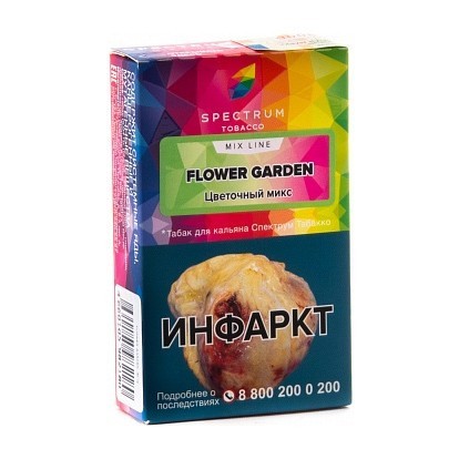 Табак Spectrum Mix Line - Flower Garden (Цветочный Микс, 40 грамм) купить в Челябинске
