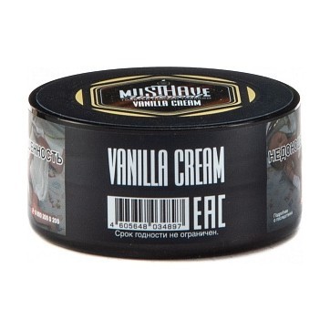 Табак Must Have - Vanilla Cream (Ванильный Крем, 25 грамм) купить в Челябинске