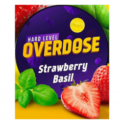 Табак Overdose - Strawberry Basil (Клубника-Базилик, 200 грамм)