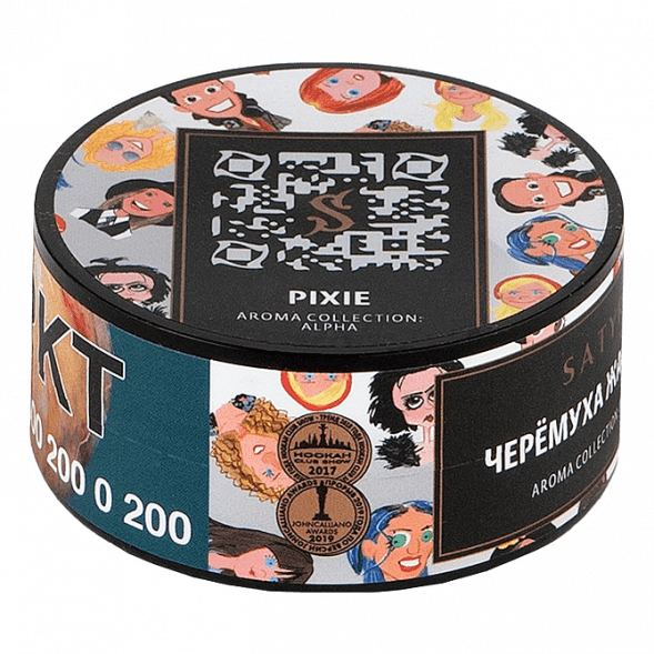 Табак Satyr - Pixie (Черёмуха и Жасмин, 25 грамм) купить в Челябинске