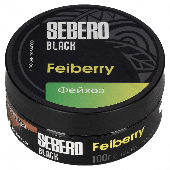 Табак Sebero Black - Feiberry (Фейхоа, 100 грамм) купить в Челябинске