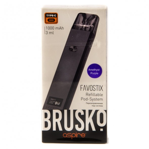 Электронная сигарета Brusko - Favostix (Фиолетовый) купить в Челябинске