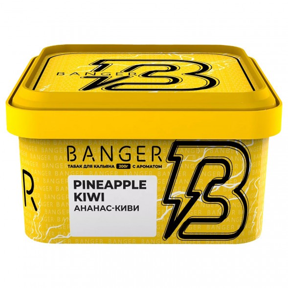 Табак Banger - Pineapple Kiwi (Ананас Киви, 200 грамм) купить в Челябинске