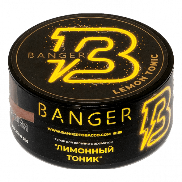 Табак Banger - Lemon Tonik (Лимонный Тоник, 25 грамм) купить в Челябинске