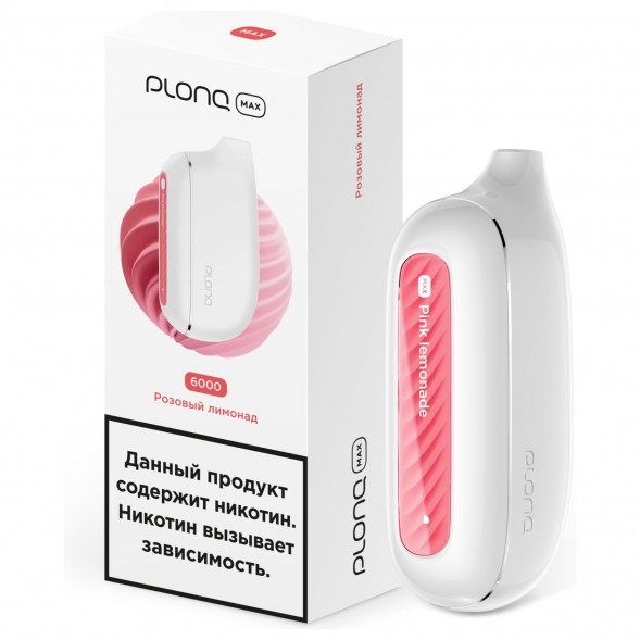 PLONQ MAX - Розовый Лимонад (6000 затяжек) купить в Челябинске