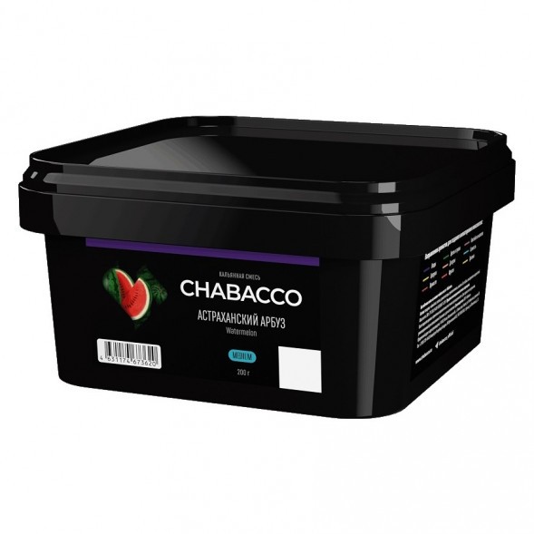 Смесь Chabacco MEDIUM - Watermelon Astrakhan (Астраханский Арбуз, 200 грамм) купить в Челябинске