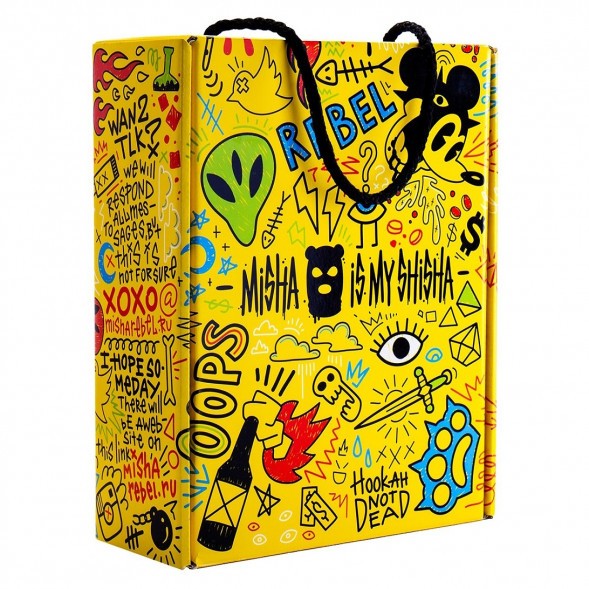 Кальян MISHA Rebel - Azure (Лазурный, Без Колбы) купить в Челябинске