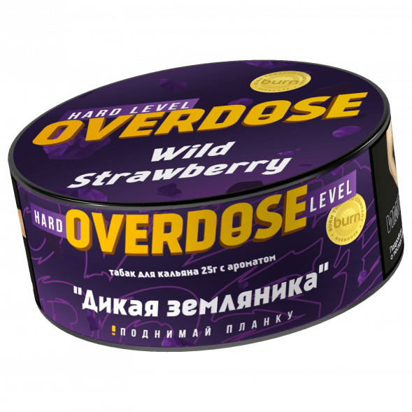 Табак Overdose - Wild Strawberry (Дикая Земляника, 25 грамм) купить в Челябинске