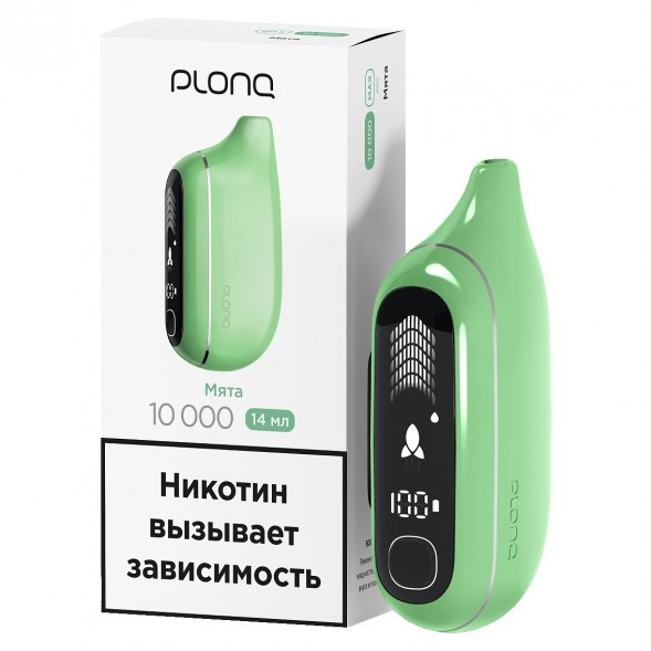 PLONQ MAX PRO - Мята (10000 затяжек) купить в Челябинске