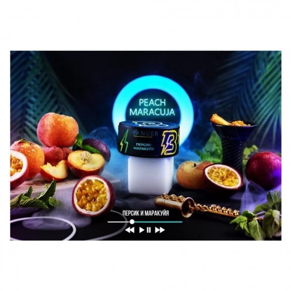 Табак Banger - Peach Maracuja (Персик, Маракуйя, 25 грамм) купить в Челябинске