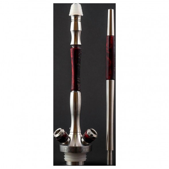 Кальян UNION - Fibonacci Гибрид (Чёрно-Красный, Без Колбы) купить в Челябинске