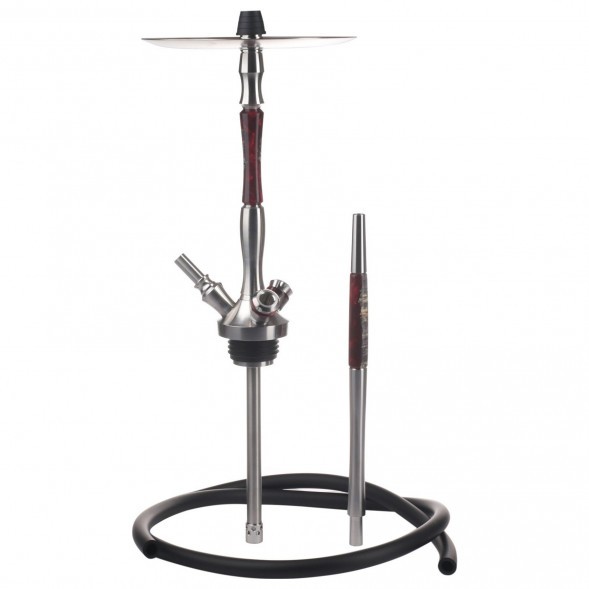 Кальян UNION - Fibonacci Гибрид (Чёрно-Красный, Без Колбы) купить в Челябинске