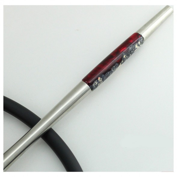 Кальян UNION - Fibonacci Гибрид (Чёрно-Красный, Без Колбы) купить в Челябинске