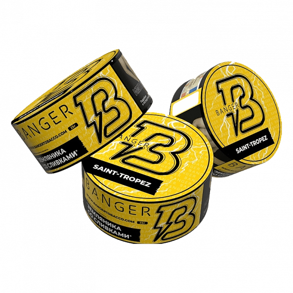 Табак Banger - Saint-Tropez (Земляника со Сливками, 25 грамм) купить в Челябинске