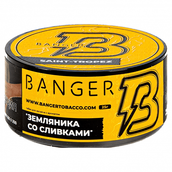 Табак Banger - Saint-Tropez (Земляника со Сливками, 25 грамм) купить в Челябинске