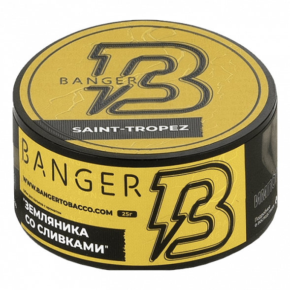 Табак Banger - Saint-Tropez (Земляника со Сливками, 25 грамм) купить в Челябинске