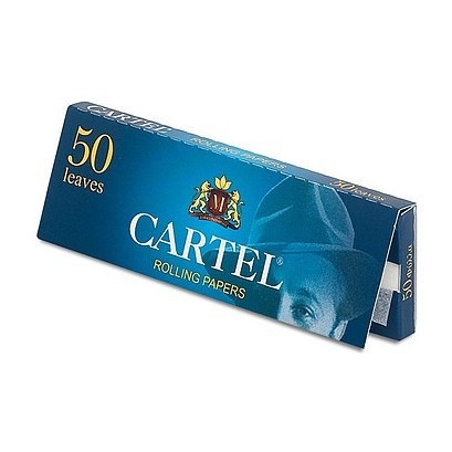 Бумага для самокруток Cartel - Blue (50 штук) купить в Челябинске