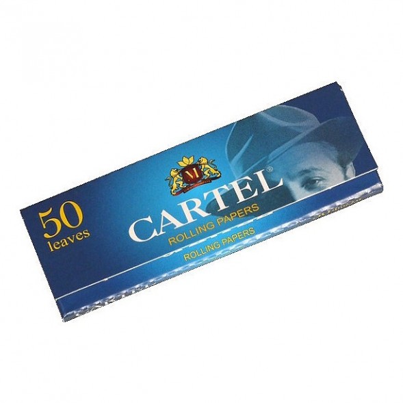 Бумага для самокруток Cartel - Blue (50 штук) купить в Челябинске