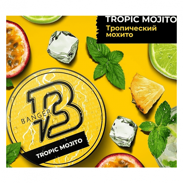 Табак Banger - Tropic Mojito (Тропический Мохито, 25 грамм) купить в Челябинске