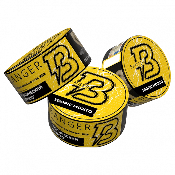 Табак Banger - Tropic Mojito (Тропический Мохито, 25 грамм) купить в Челябинске