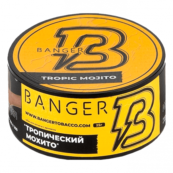 Табак Banger - Tropic Mojito (Тропический Мохито, 25 грамм) купить в Челябинске