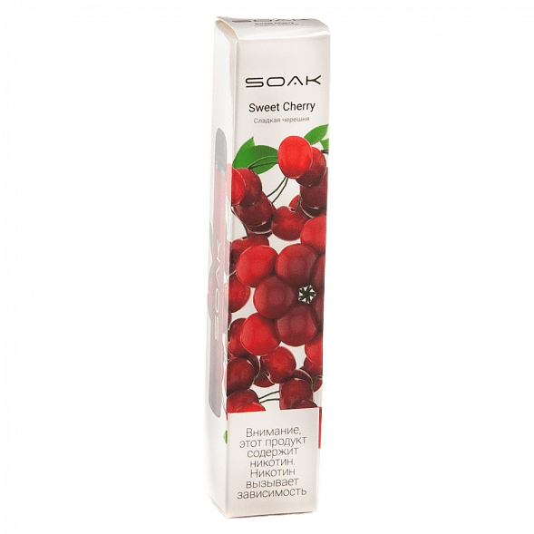 SOAK X - Sweet Cherry (Сладкая Черешня, 2200 затяжек) купить в Челябинске