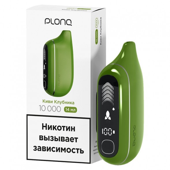PLONQ MAX PRO - Киви Клубника (10000 затяжек) купить в Челябинске