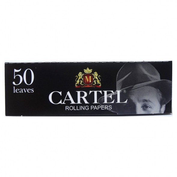 Бумага для самокруток Cartel - Black (50 штук) купить в Челябинске