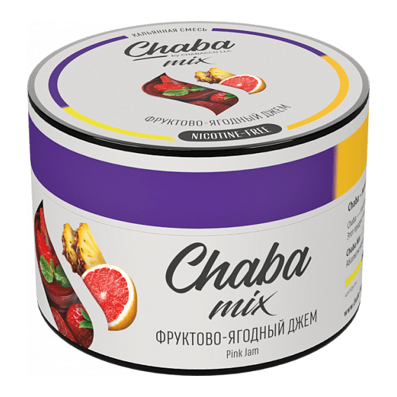 Смесь Chaba Mix - Pink Jam (Фруктово-Ягодный Джем, 40 грамм) купить в Челябинске